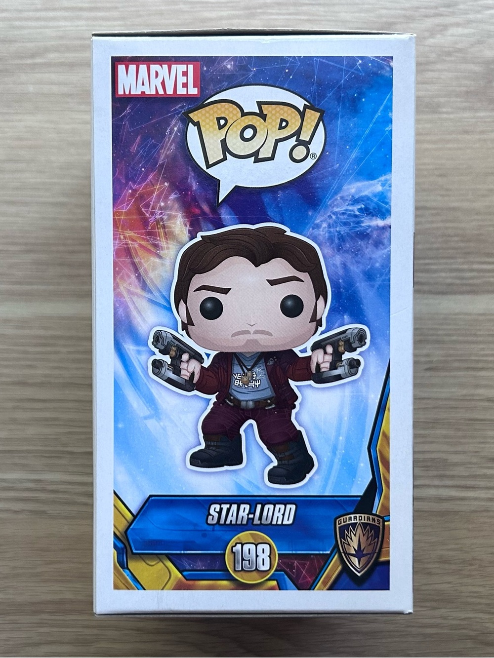 Funko Pop! Star-Lord from Guardians of the Galaxy Vol. 2 #198 - Picture 4 of 4